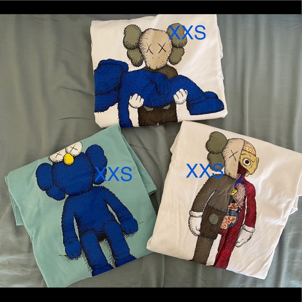 Kaws X Uniqlo T-Shirts
